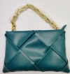 Borsa donna verde in ecopelle