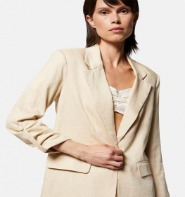 Blazer Donna Over Silvian Heach Sabbia 1