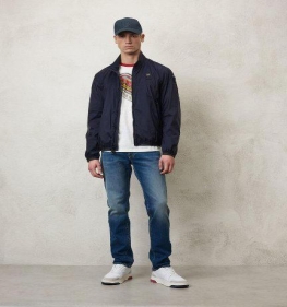 Bomber In Micro-rip Uomo  Blauer 2