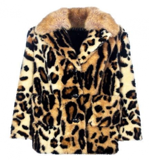 Giacca Donna In Ecopelliccia Animalier 1
