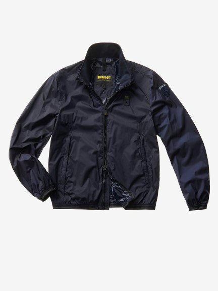 immagine 3 di Bomber In Micro-rip Uomo  Blauer